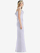 Side View Thumbnail - Silver Dove Asymmetrical One-Shoulder Cowl Maxi Slip Dress