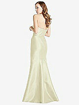 Rear View Thumbnail - Butter Yellow Bella Bridesmaids Dress BB133
