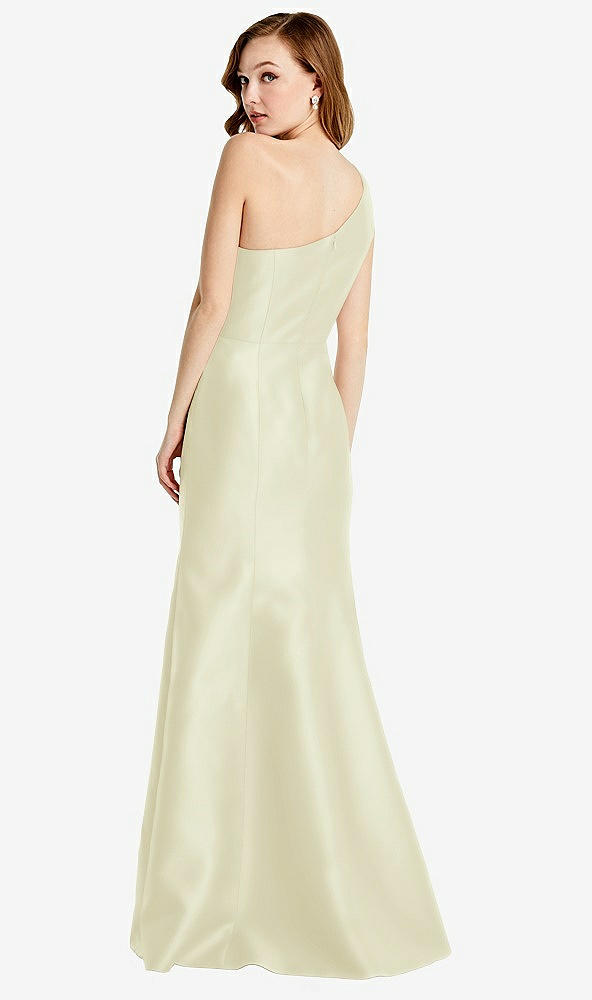 Back View - Butter Yellow Bella Bridesmaids Dress BB137