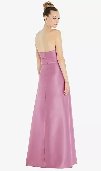 ぴのこ　andresd satin dress ぴのこ andresd satin dress Double Strap Satin Square Neck