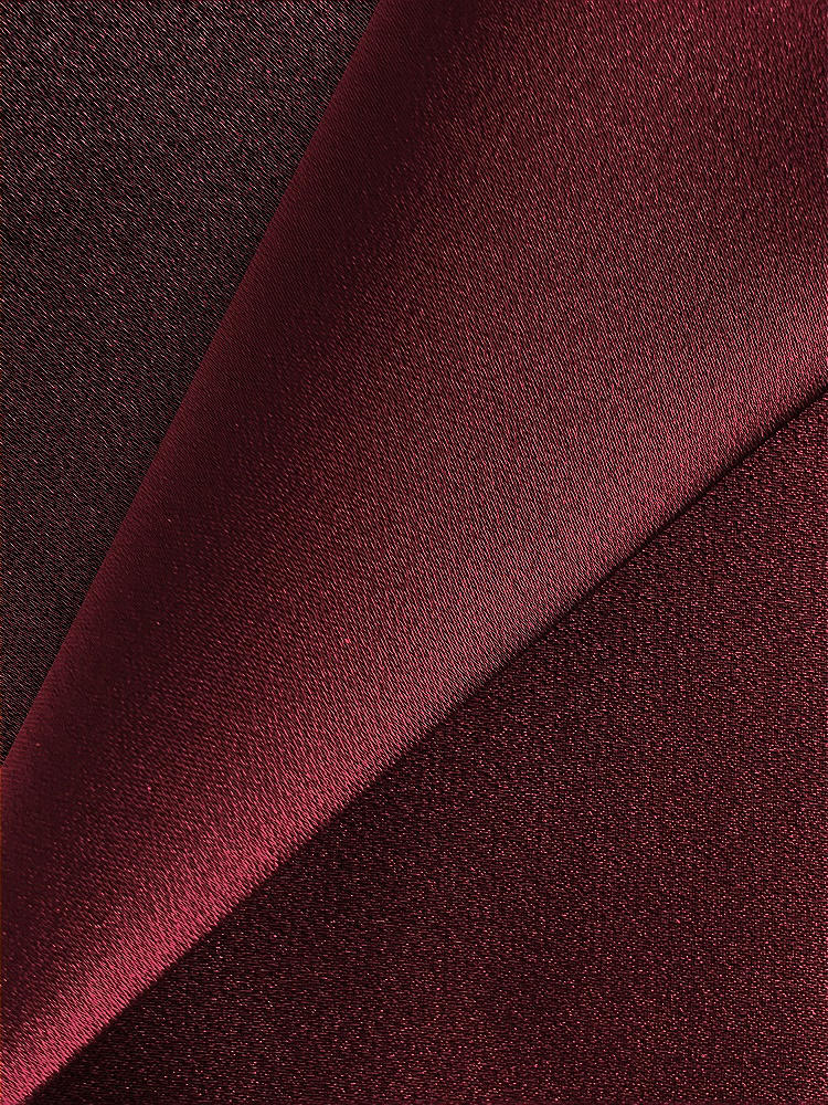 Front View - Cabernet Whisper Satin by the Yard
