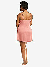 Alt View 3 Thumbnail - Rose Short Whisper Satin Slip