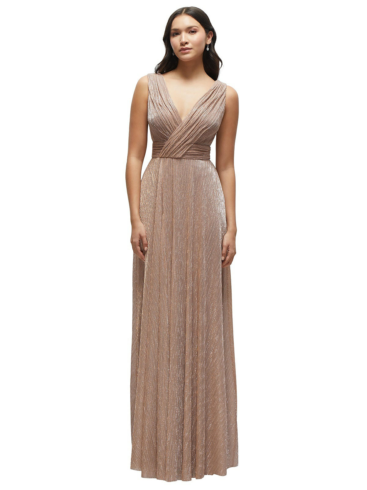 パーティードレス Evey Deep V-Back Maxi Dress 10872-mtsi-front!bgwh-yawah.jpg