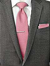 Rear View Thumbnail - Twirl Peau de Soie Pocket Squares by After Six