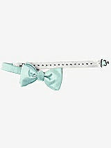 Rear View Thumbnail - Seaside Dupioni Bow Ties by After Six