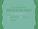 Front View Thumbnail - Meadow & Juniper Will You Be My Bridesmaid Card - Checkbox