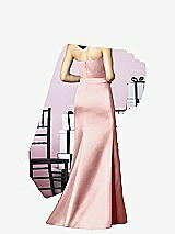 Rear View Thumbnail - Rose After Six Bridesmaids Style 6628