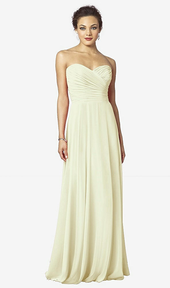 Front View - Butter Yellow After Six Bridesmaids Style 6639