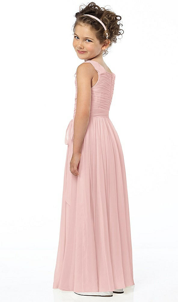 Back View - Rose Flower Girl Style FL4033