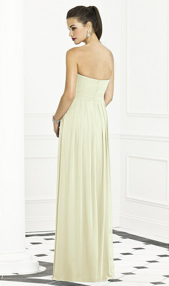 Back View - Butter Yellow After Six Bridesmaids Style 6669