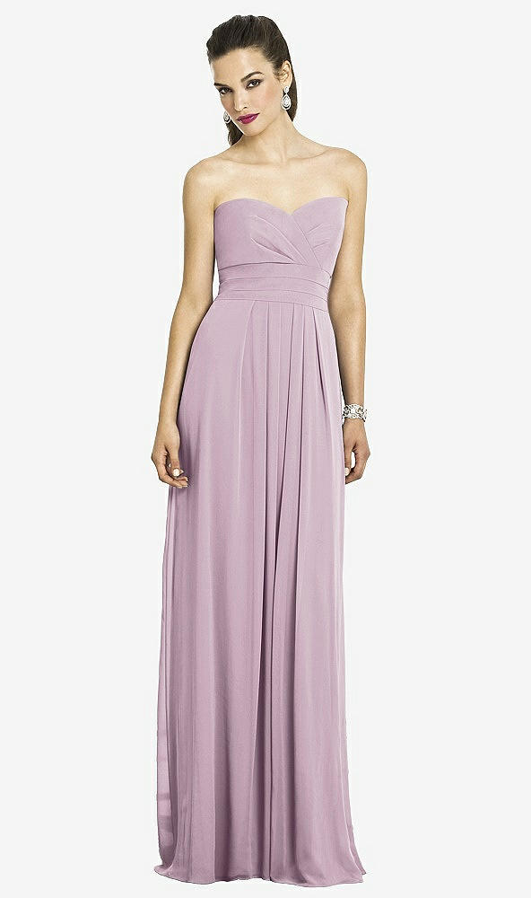 Front View - Suede Rose After Six Bridesmaids Style 6669