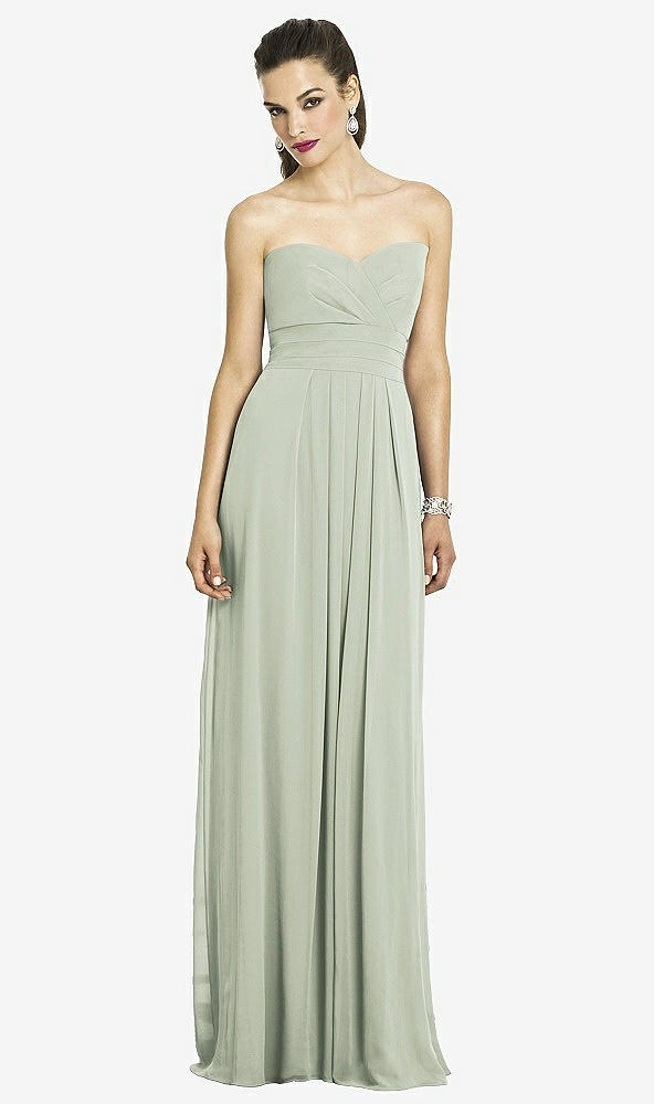 Front View - Celadon After Six Bridesmaids Style 6669