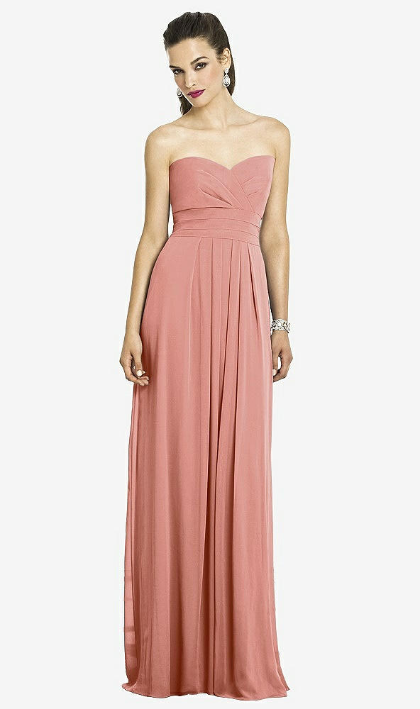 Front View - Desert Rose After Six Bridesmaids Style 6669