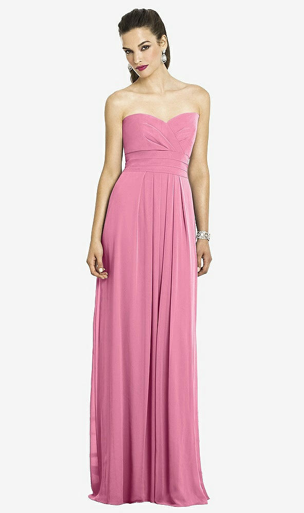 Front View - Orchid Pink After Six Bridesmaids Style 6669