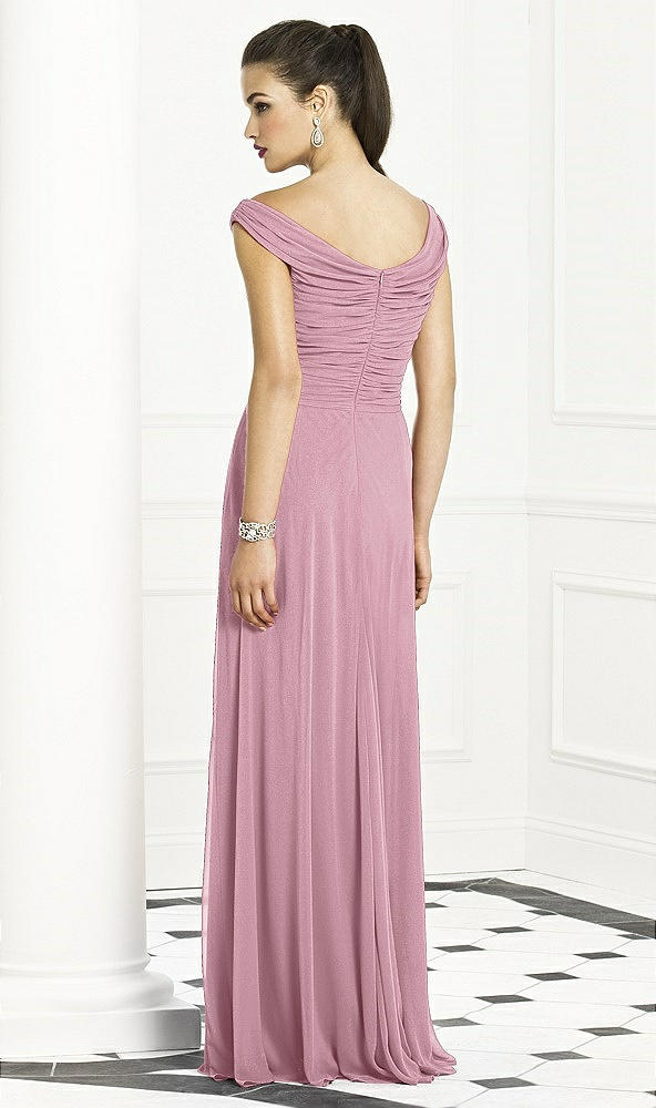 Back View - Dusty Pink After Six Bridesmaids Style 6667