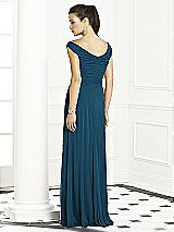 Rear View Thumbnail - Atlantic Blue After Six Bridesmaids Style 6667