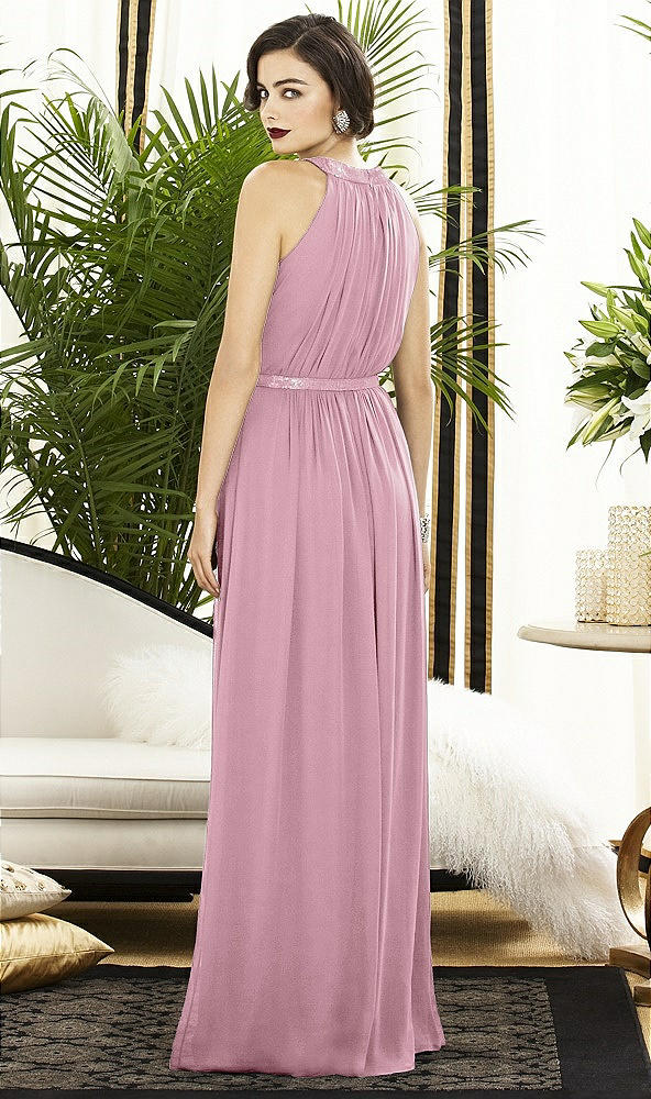 Back View - Dusty Pink Dessy Collection Style 2887