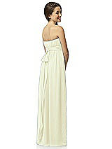 Rear View Thumbnail - Butter Yellow Junior Bridesmaid Style JR519