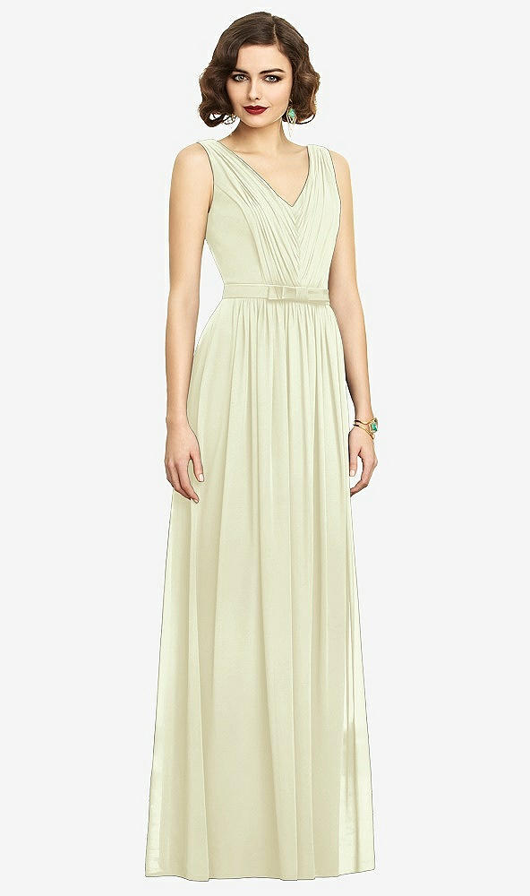 Front View - Butter Yellow Dessy Collection Style 2897