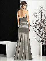 Rear View Thumbnail - Mocha After Six Bridesmaids Style 6673