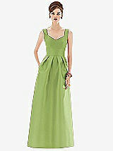 Front View Thumbnail - Mojito Alfred Sung Bridesmaid Dress D659