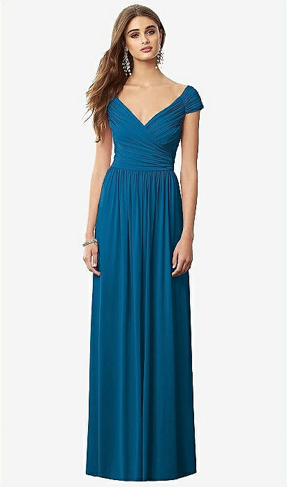 After Six Bridesmaid Dress 6697 In Ocean Blue | The Dessy Group