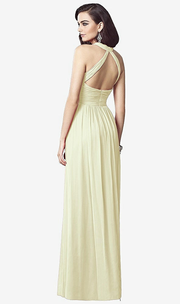 Back View - Butter Yellow Dessy Collection Style 2908