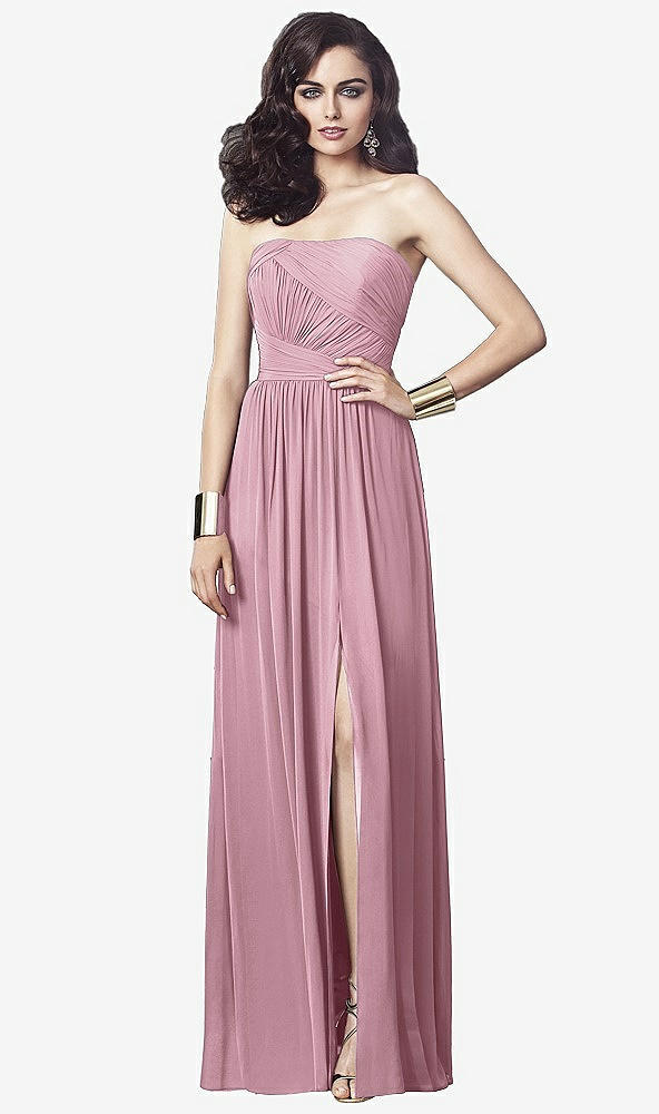 Front View - Dusty Pink Dessy Collection Style 2910