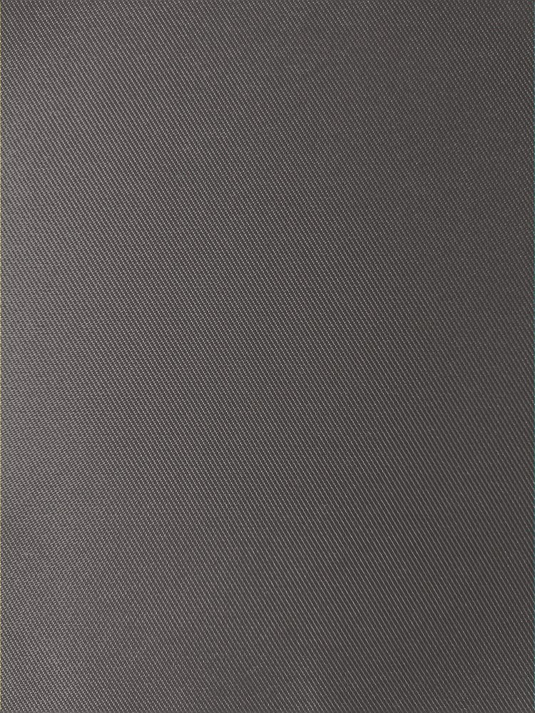Front View - Caviar Gray Satin Twill Fabric by the Yard