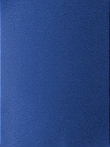 Front View Thumbnail - Classic Blue Satin Twill Fabric by the Yard