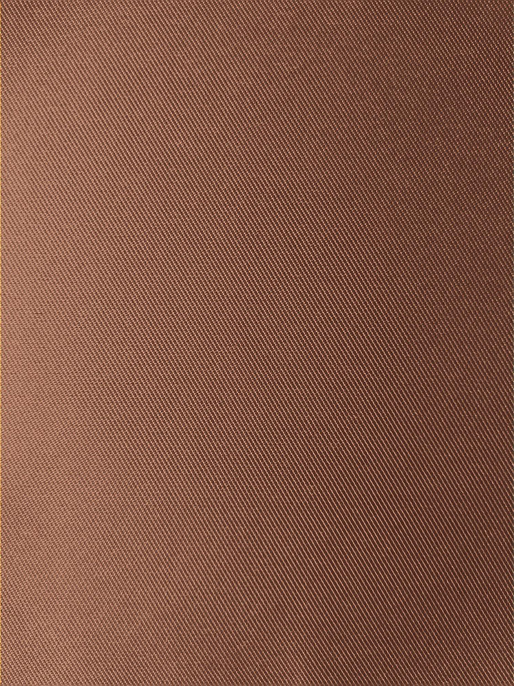 Front View - Cognac Satin Twill Fabric by the Yard