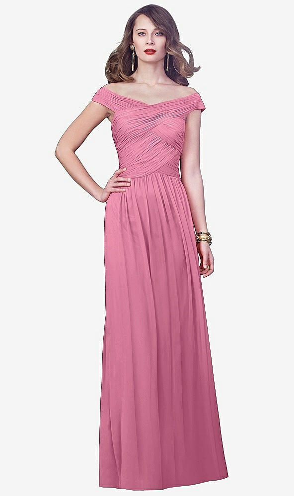 Front View - Orchid Pink Dessy Collection Style 2919