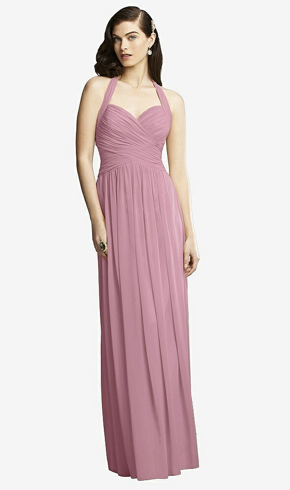 Front View - Dusty Pink Dessy Collection Style 2932
