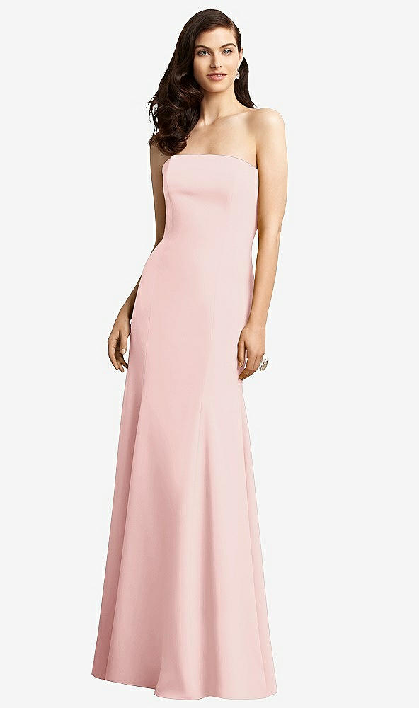 Front View - Rose Dessy Bridesmaid Dress 2935