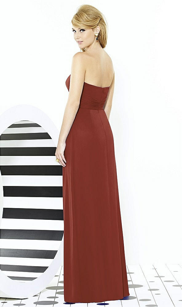 Back View - Auburn Moon After Six Bridesmaid Dress 6713