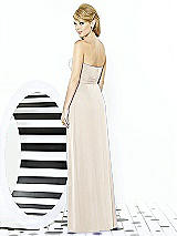 Rear View Thumbnail - Oat After Six Bridesmaid Dress 6713