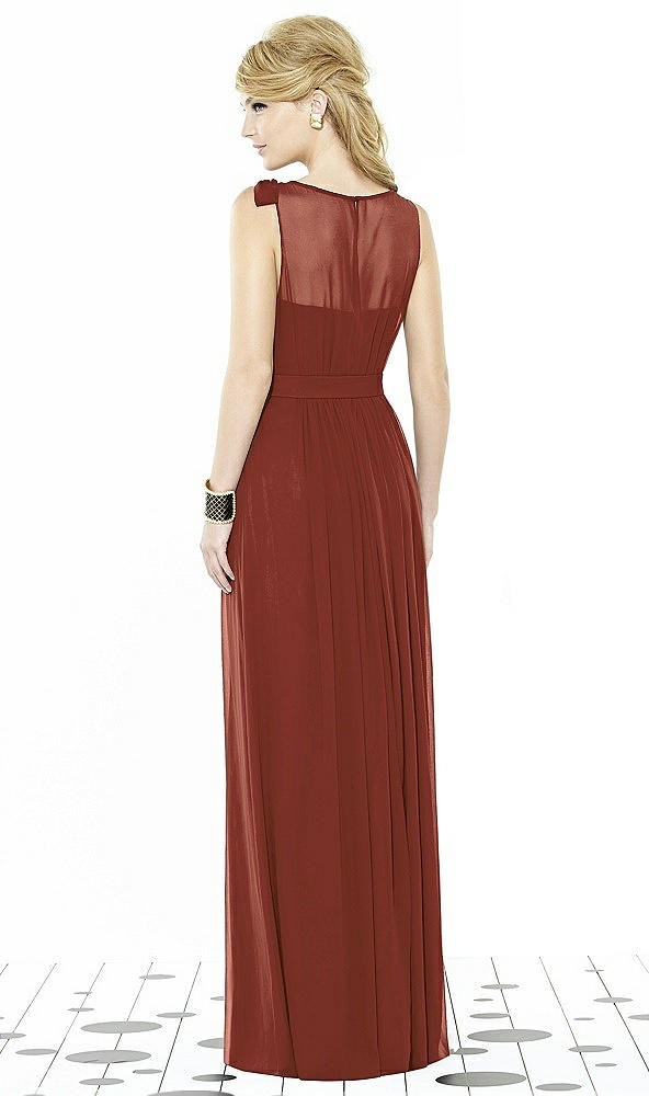 Back View - Auburn Moon After Six Bridesmaid Dress 6714