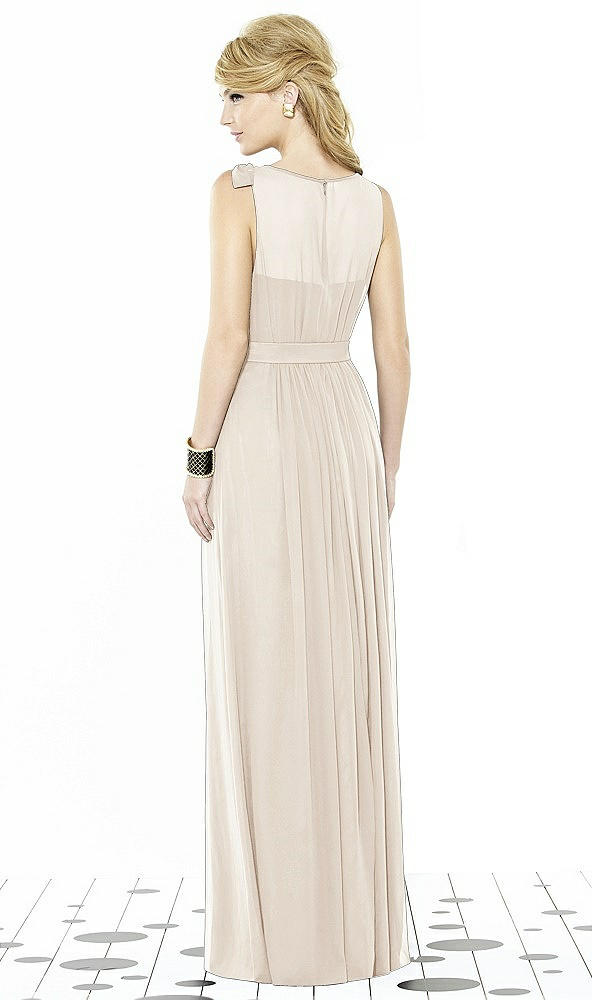 Back View - Oat After Six Bridesmaid Dress 6714