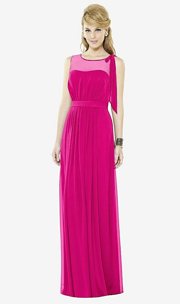 Front View - Think Pink After Six Bridesmaid Dress 6714