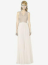 Front View Thumbnail - Ivory & Cameo After Six Bridesmaid Dress 6715