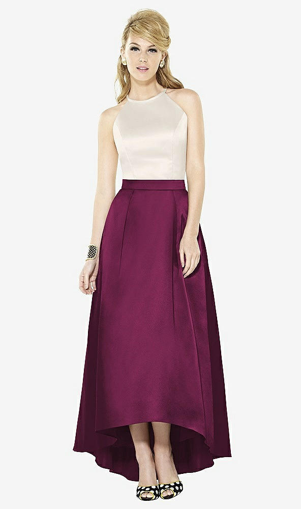 Front View - Ruby & Ivory After Six Bridesmaid Dress 6718