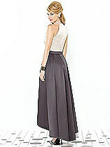 Rear View Thumbnail - Stormy & Ivory After Six Bridesmaid Dress 6718