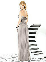 Rear View Thumbnail - Taupe After Six Bridesmaids Style 6723