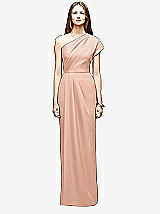 Front View Thumbnail - Pale Peach Lela Rose Bridesmaid Dress LR217