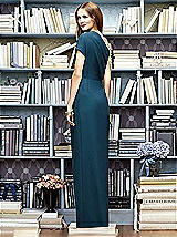 Rear View Thumbnail - Atlantic Blue Lela Rose Bridesmaid Dress LR217