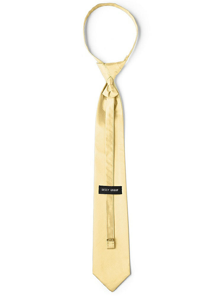 Back View - Buttercup Classic Yarn-Dyed Pre-Knotted Neckties by After Six
