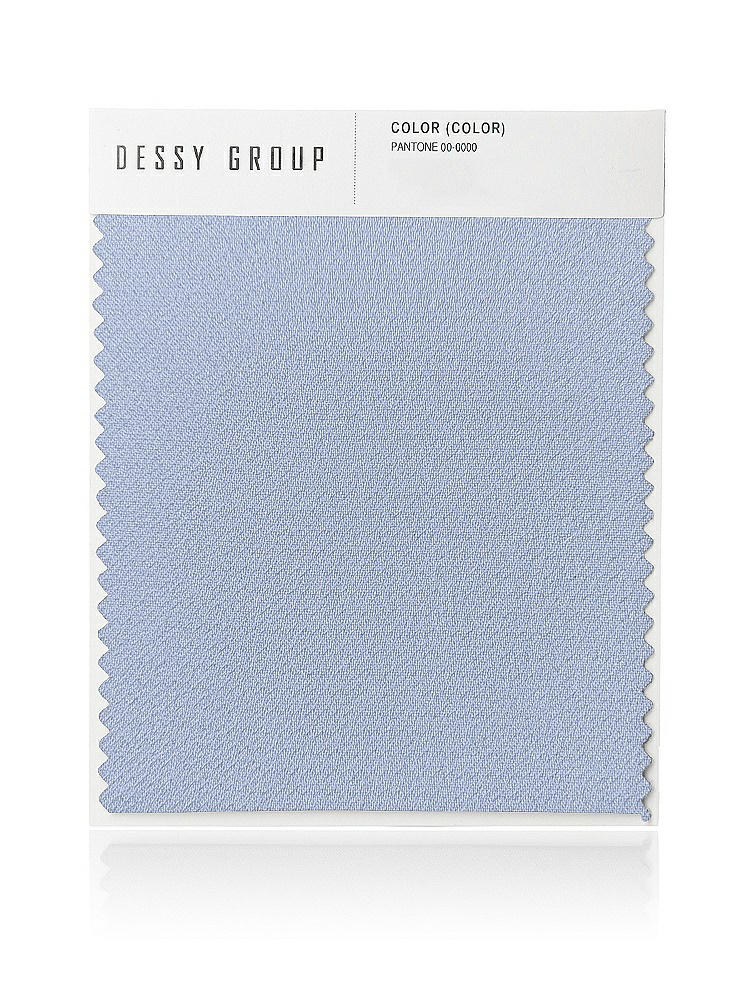 Front View - Sky Blue Crepe Swatch