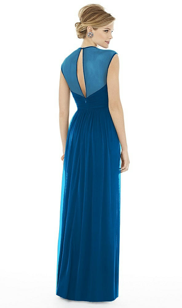 Back View - Cerulean Alfred Sung Style D705