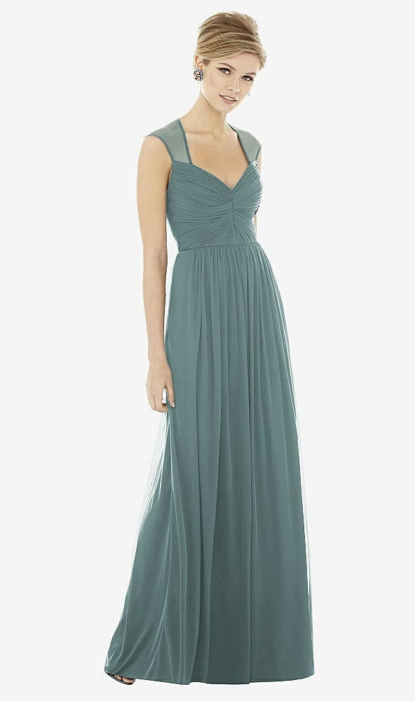 Front View - Smoke Blue Alfred Sung Style D705