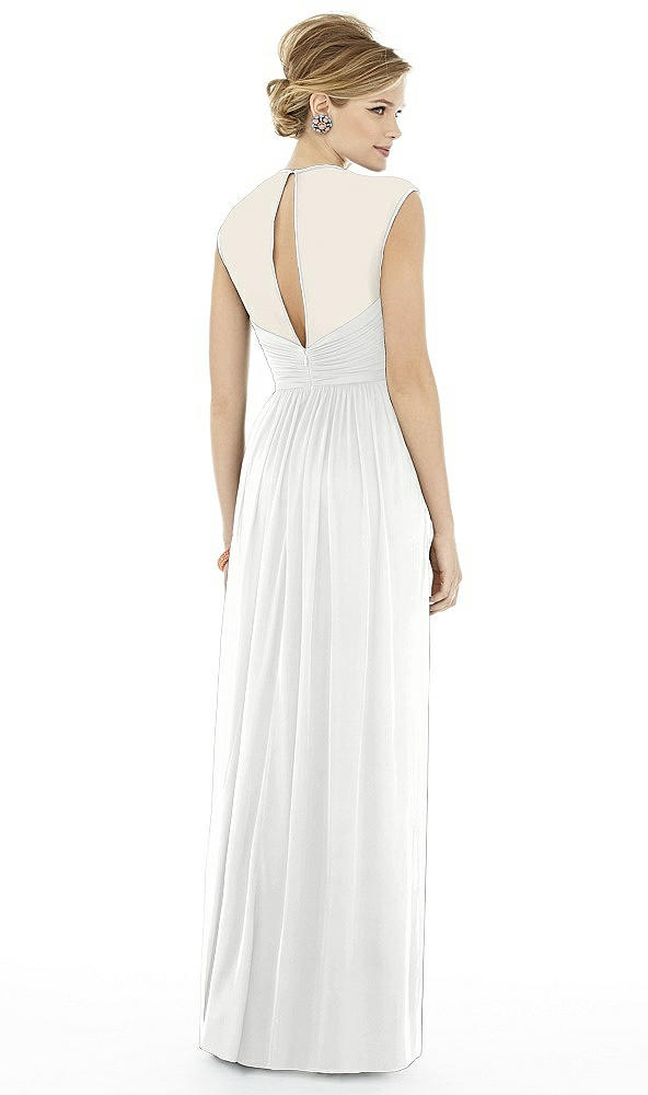 Back View - White Alfred Sung Style D705